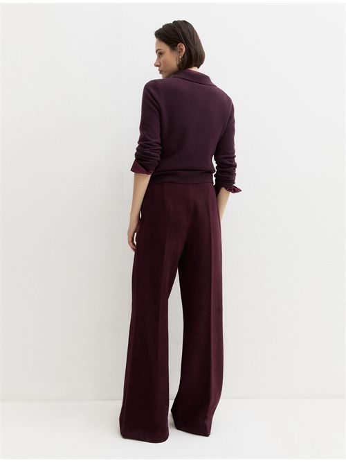 Pantalone a vita alta in ciniglia stretch EMME MARELLA | EMMEGIZIO2420/004